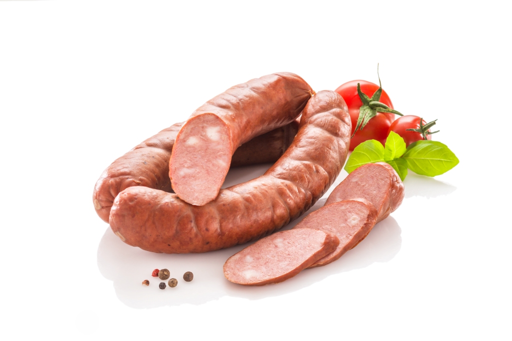 Купить оптом колбасу полукопченую Куриную